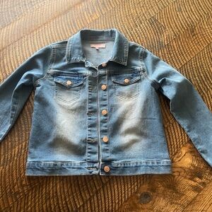 EUC — BCBG Girls denim jacket let — Girls size 12